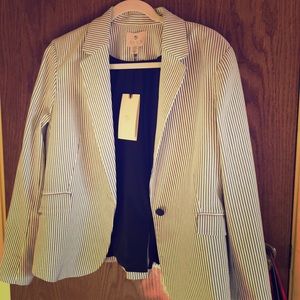 Lila Rosa Striped Jacket